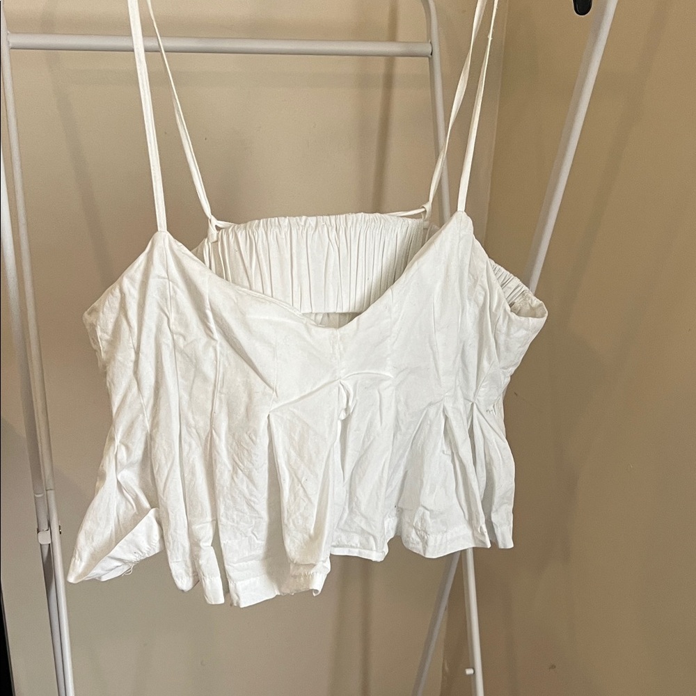 Free People White Camisole Top